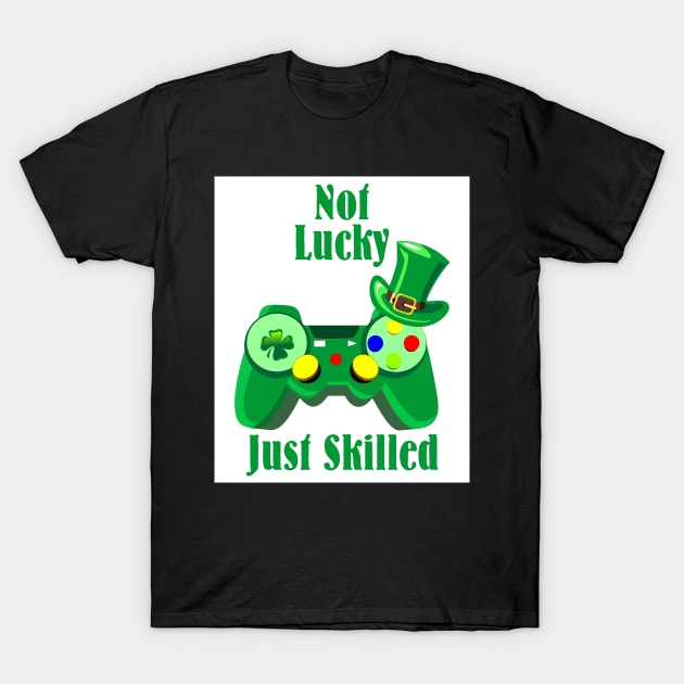 Video Gaming St Patricks Day Gamer, Gamer Boy T-Shirt by SidneyTees